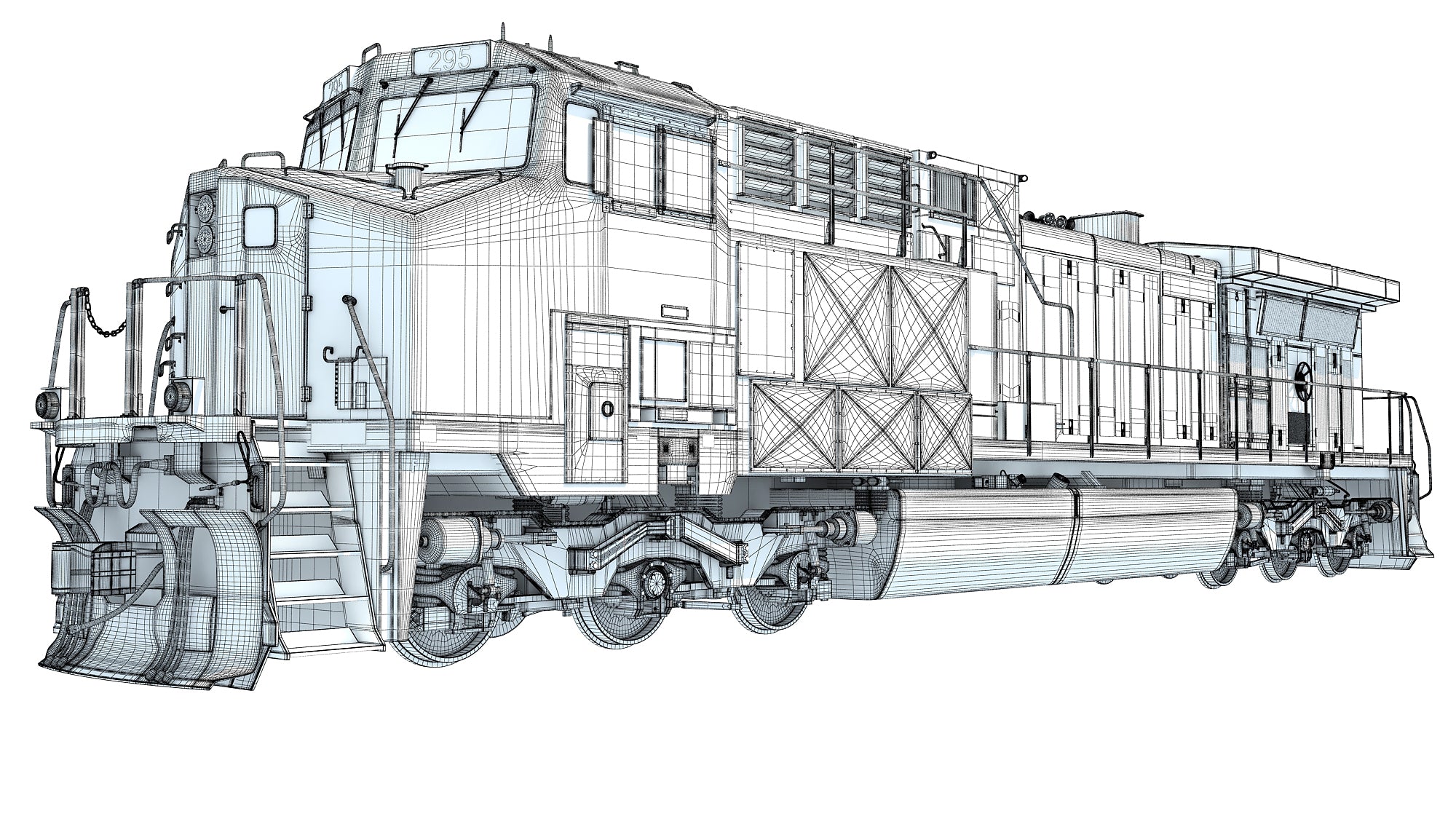 Diesel Locomotive CSX