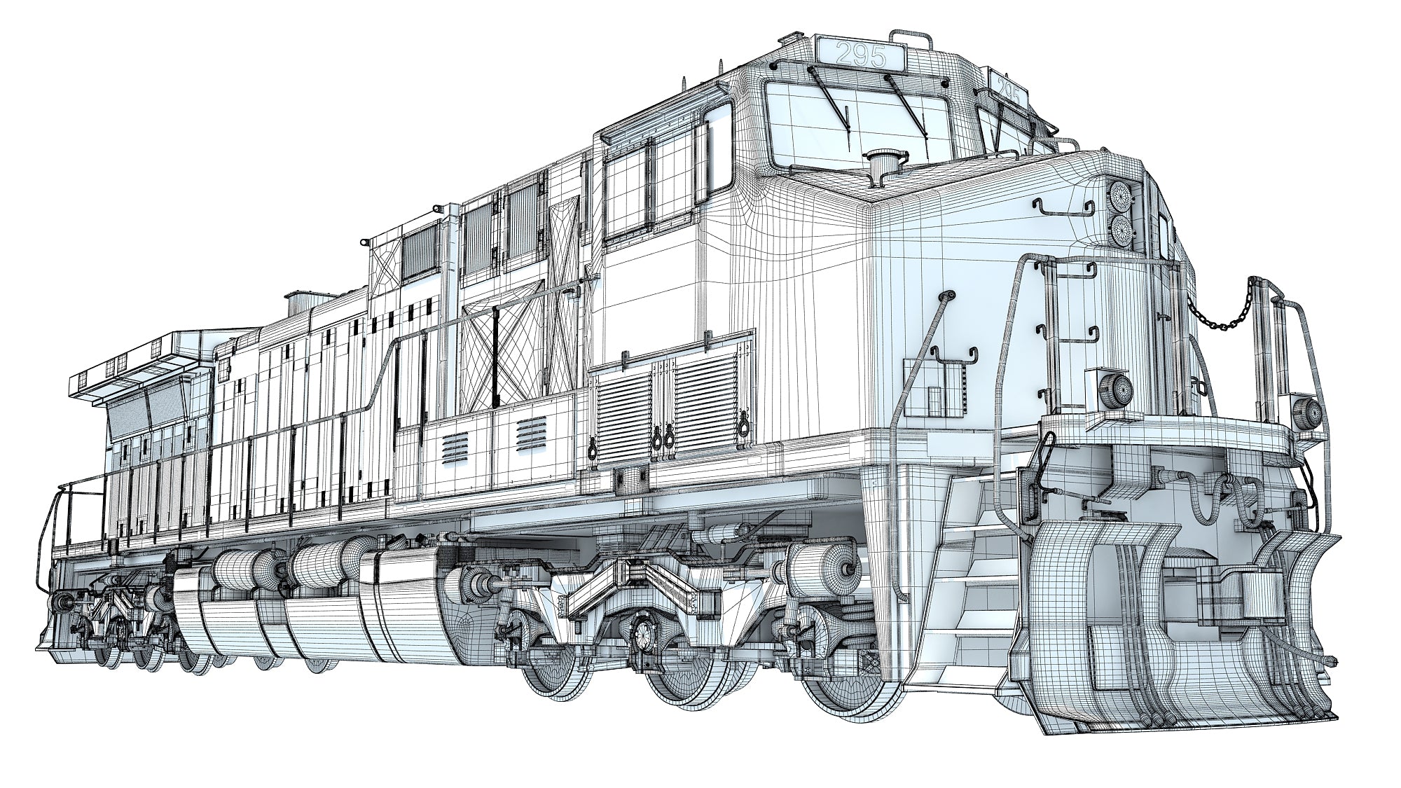Diesel Locomotive CSX