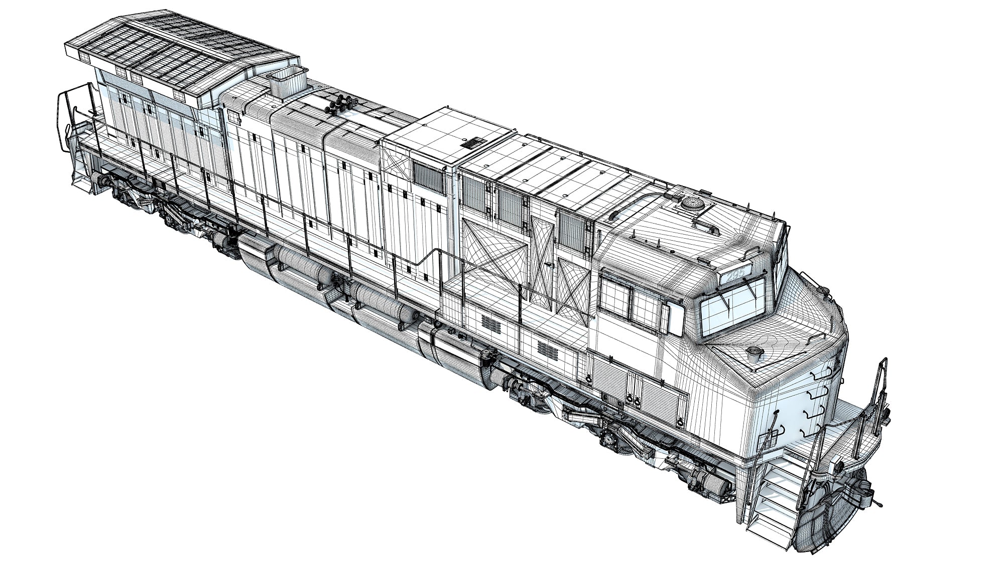 Diesel Locomotive CSX