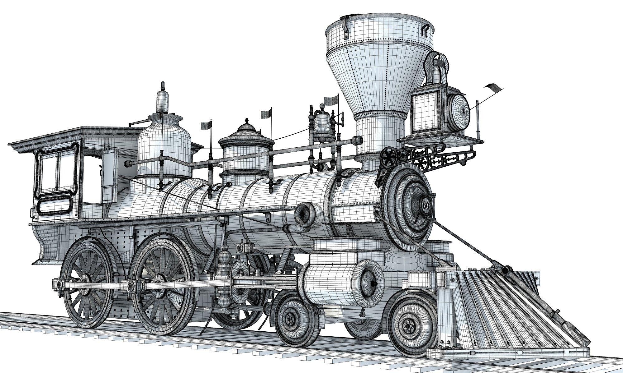 Jupiter Locomotive 3D Models
