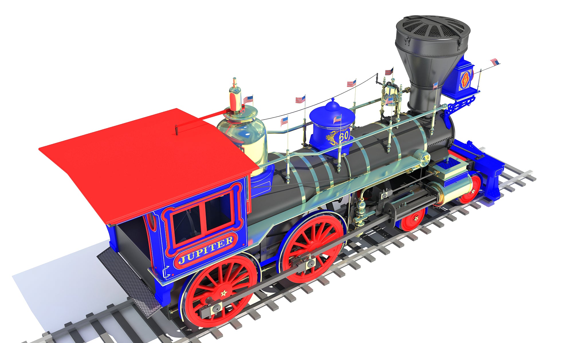 Jupiter Locomotive 3D Models