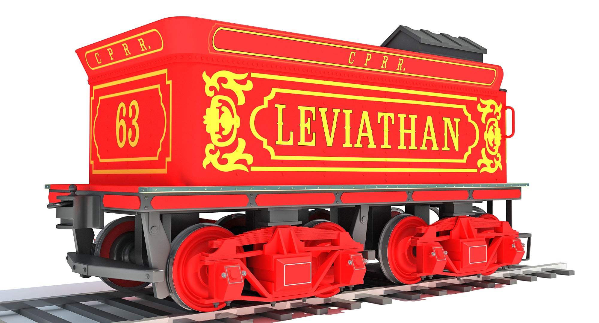 Steam Locomotive Tender