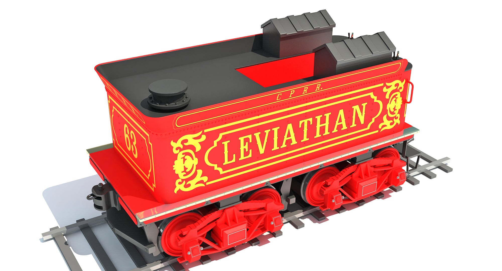 Steam Locomotive Tender