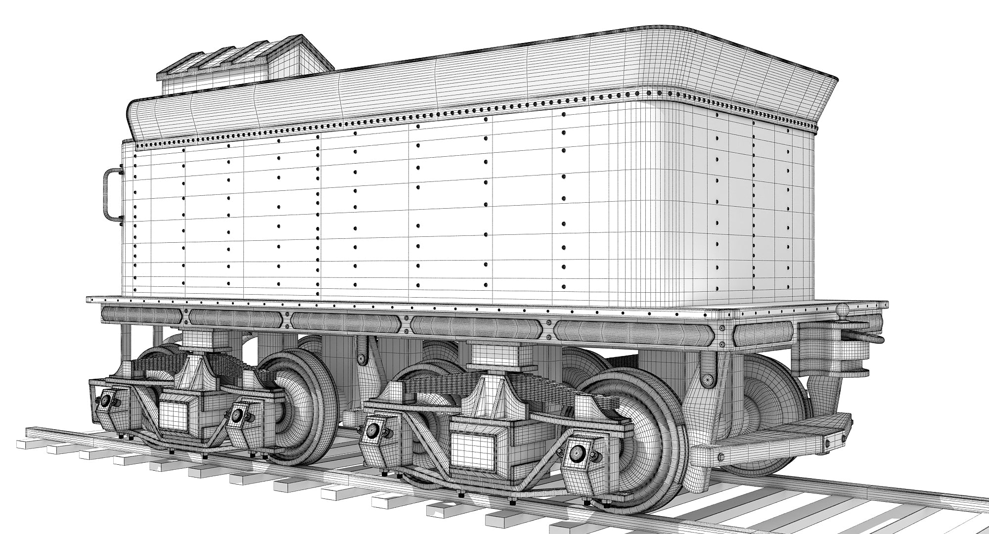 Steam Locomotive Tender
