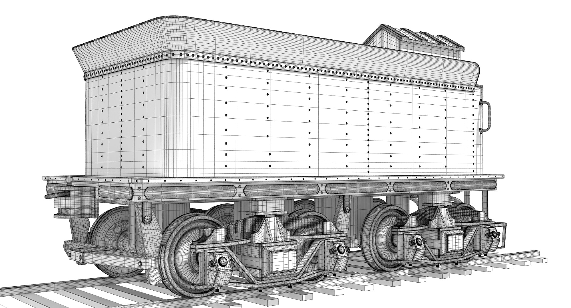 Steam Locomotive Tender