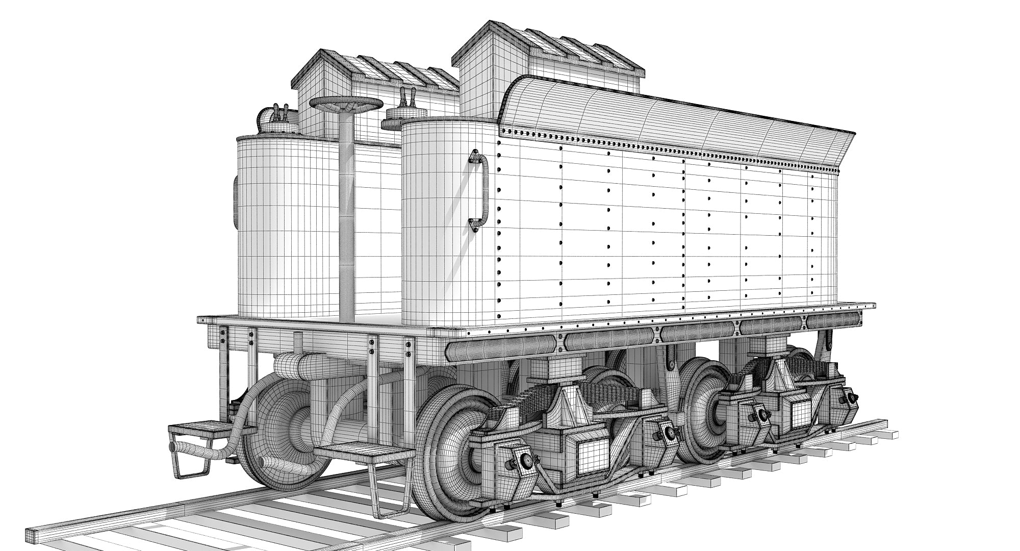 Steam Locomotive Tender