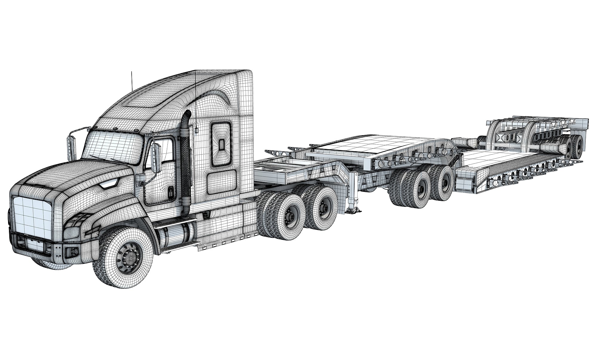 3D Trucks Models