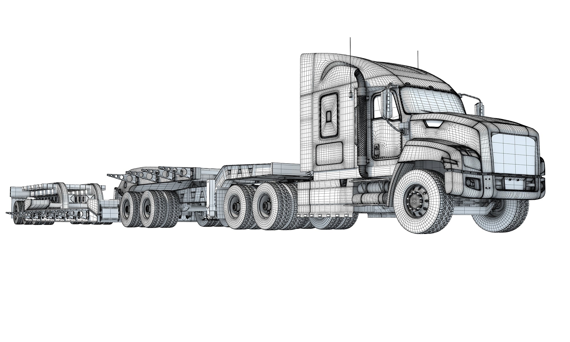 3D Trucks Models