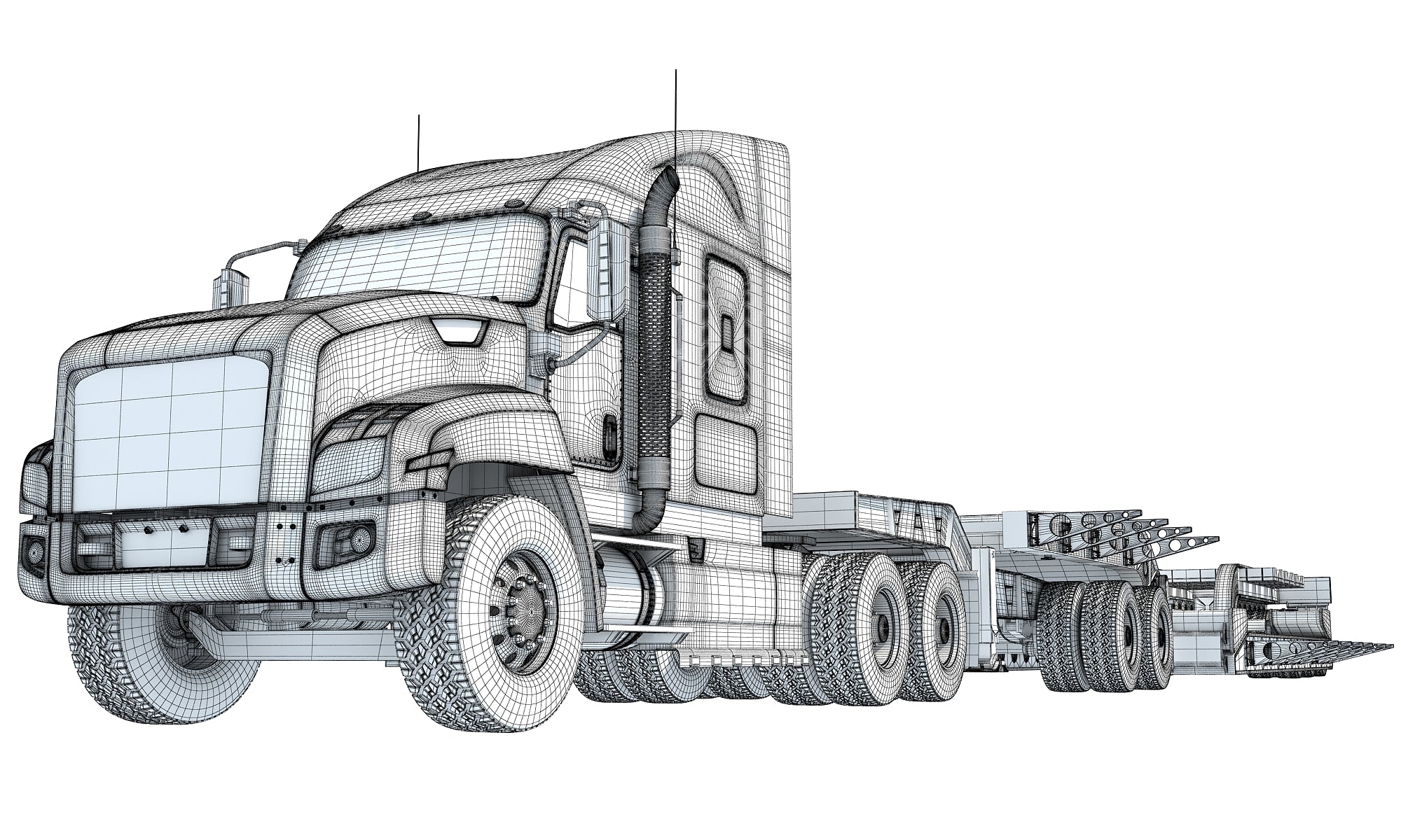 3D Trucks Models