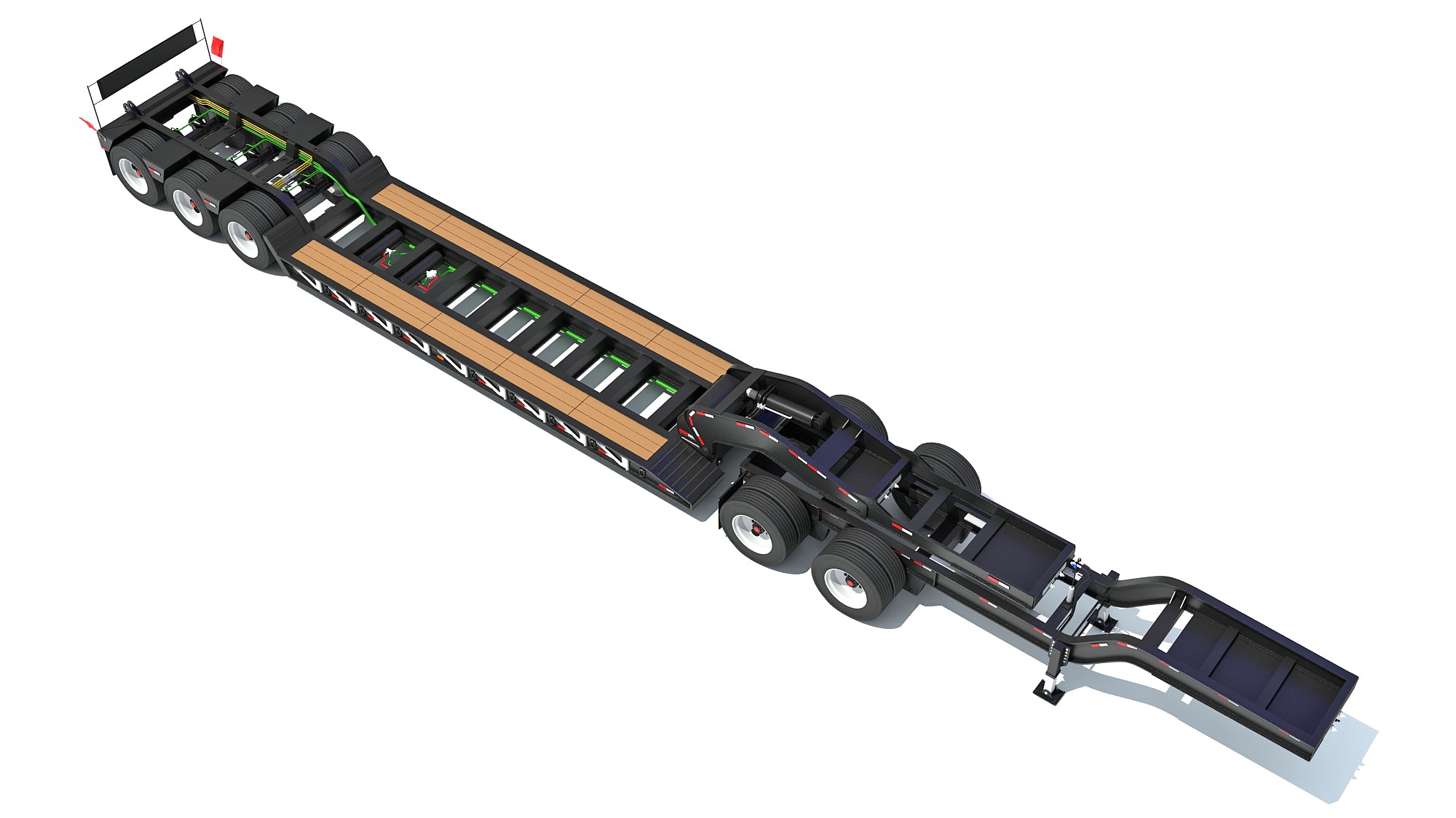 Low Loader Platform Trailer