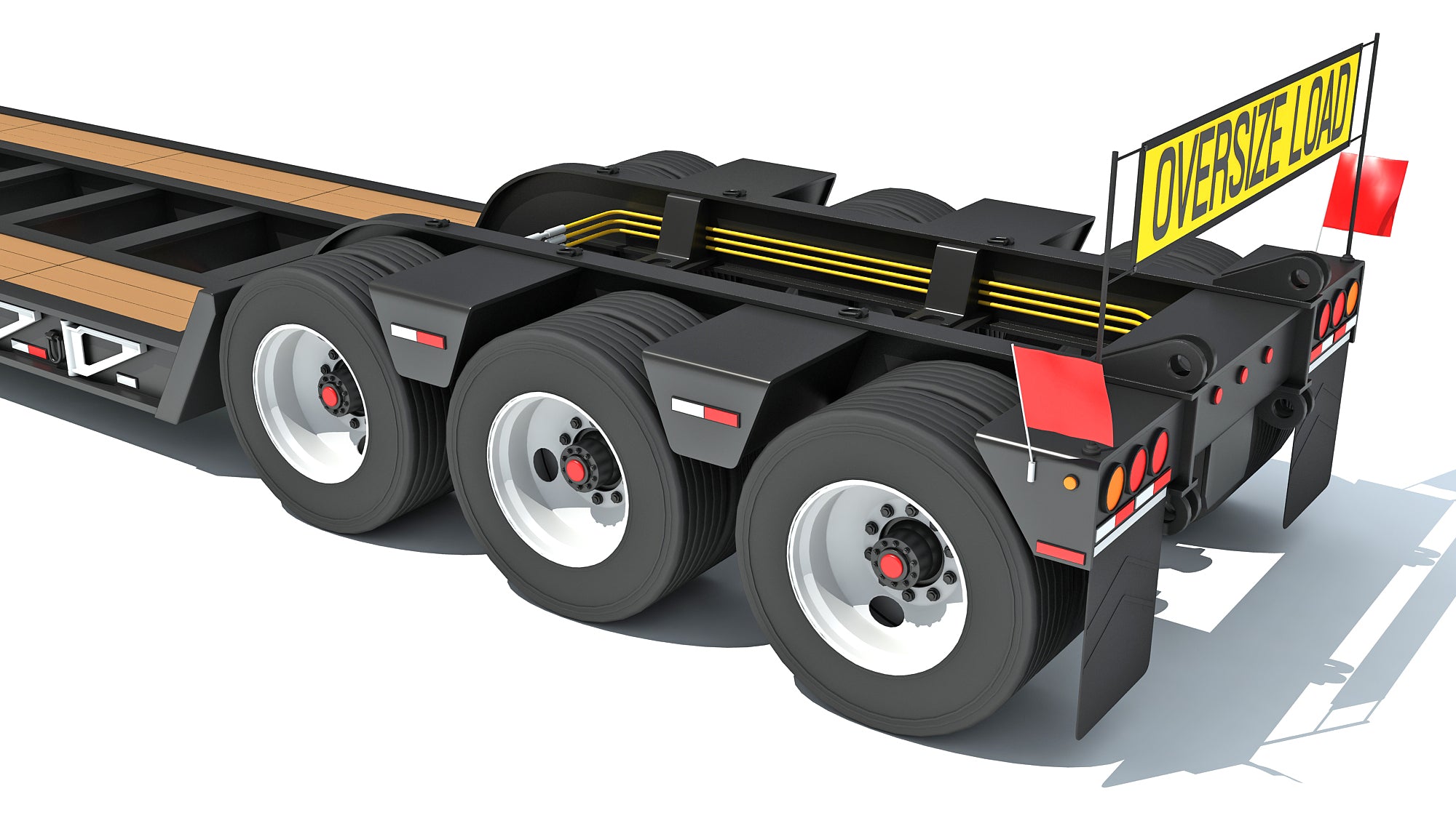 Low Loader Platform Trailer