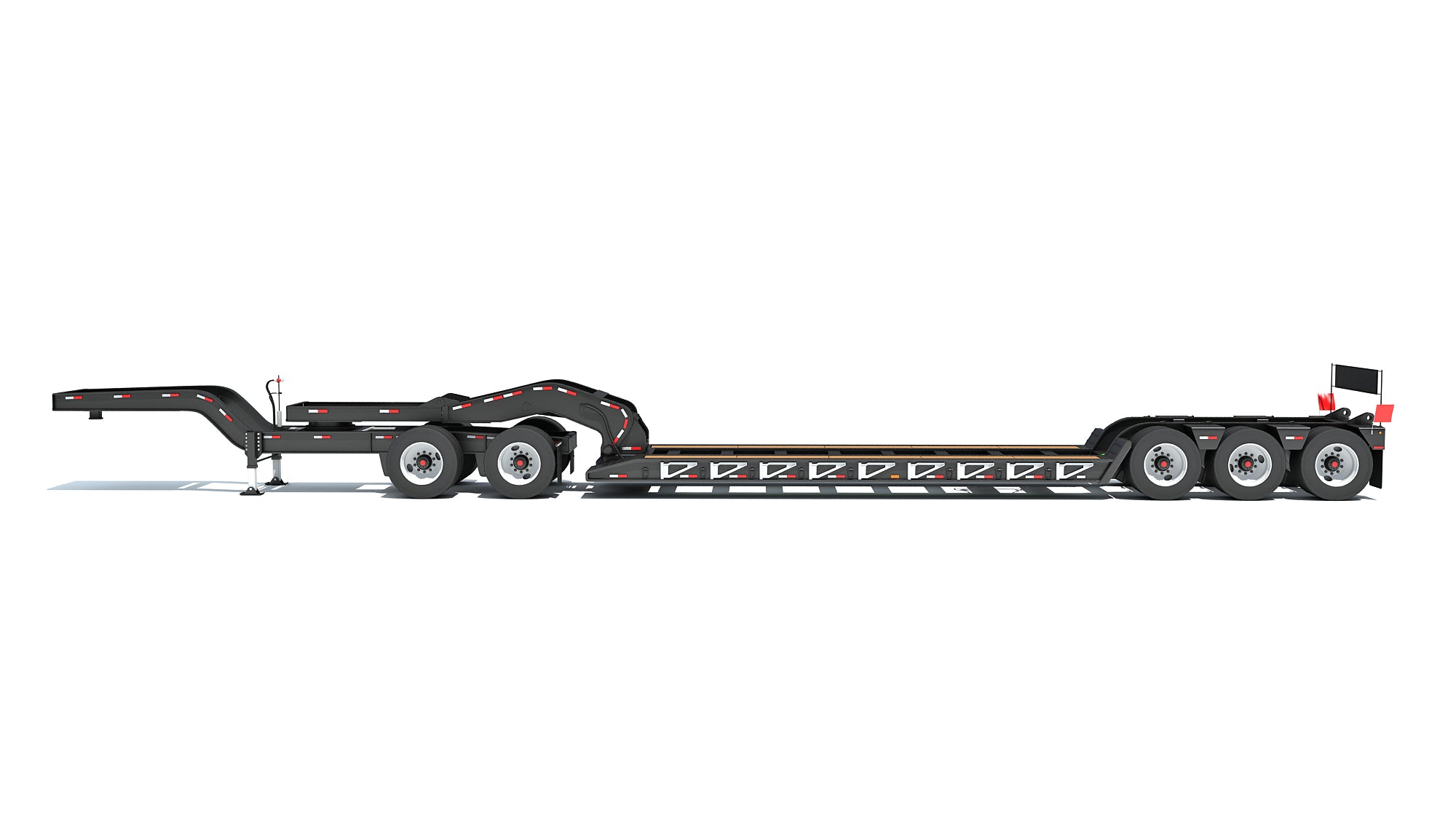 Low Loader Platform Trailer