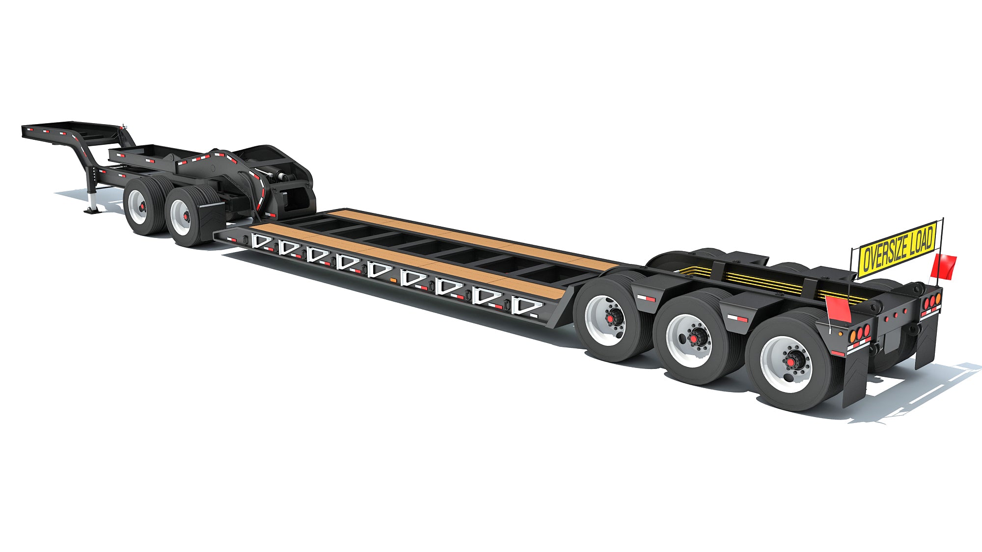 Low Loader Platform Trailer