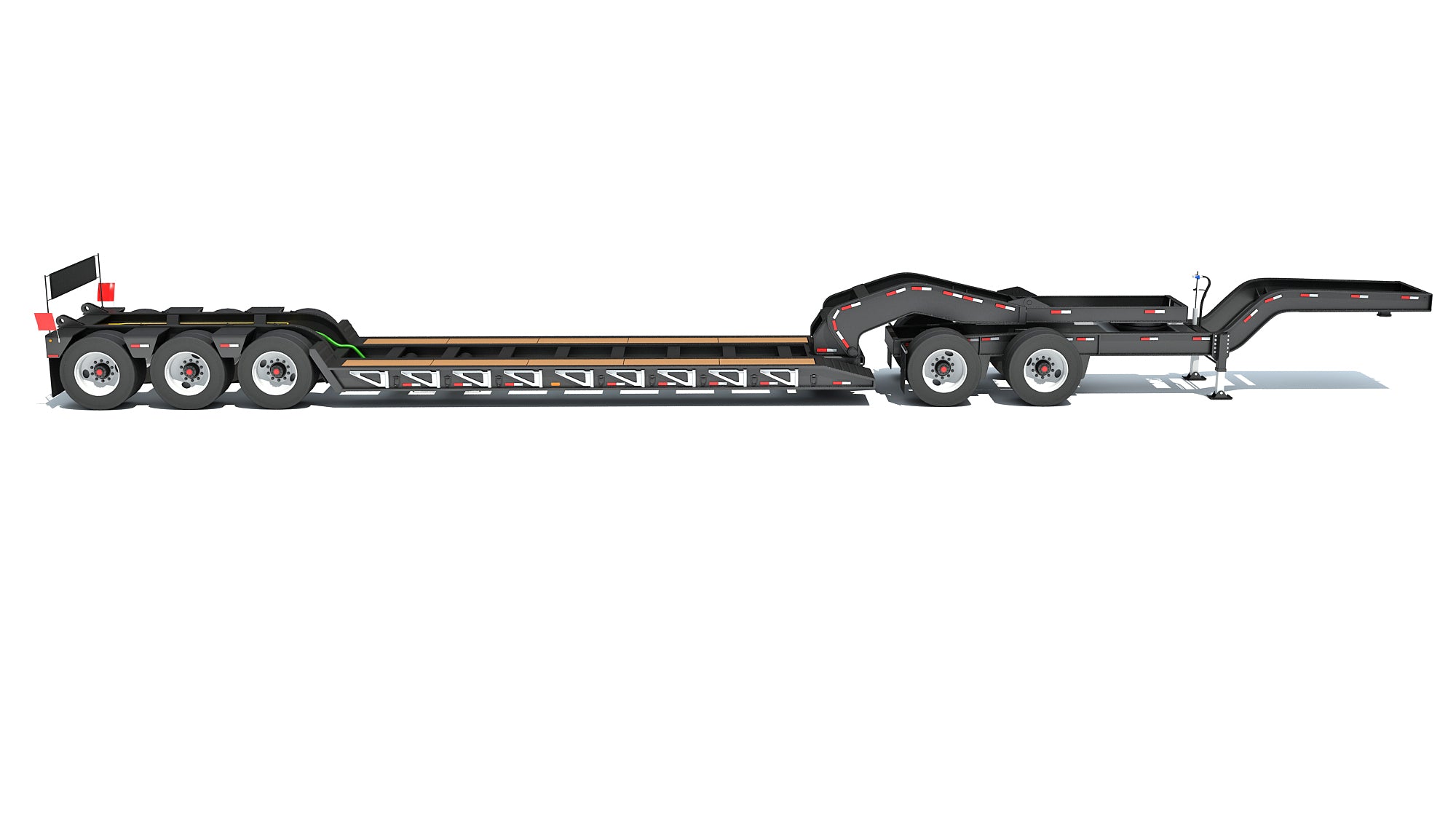 Low Loader Platform Trailer