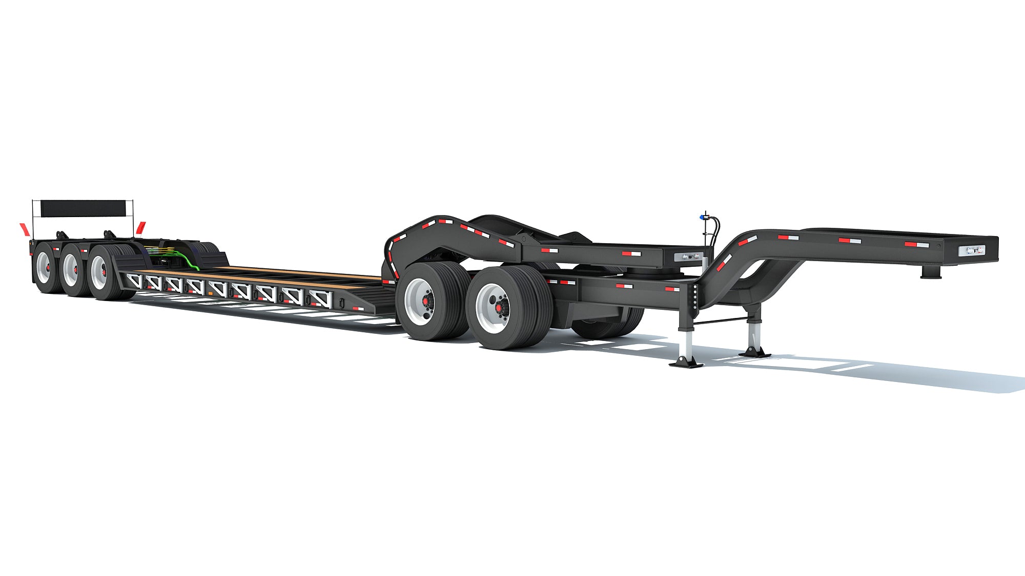 Low Loader Platform Trailer