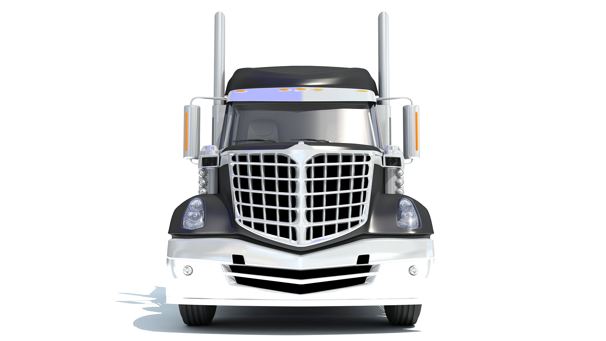 Lowboy Truck International Lonestar