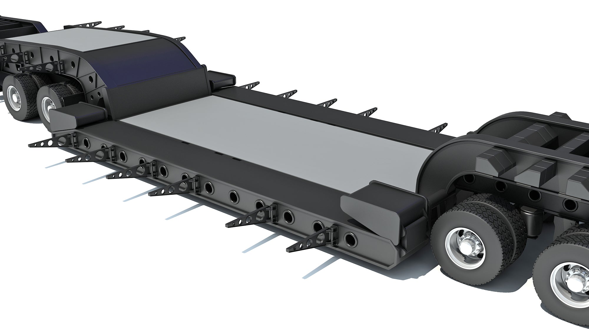 Lowboy Truck International Lonestar