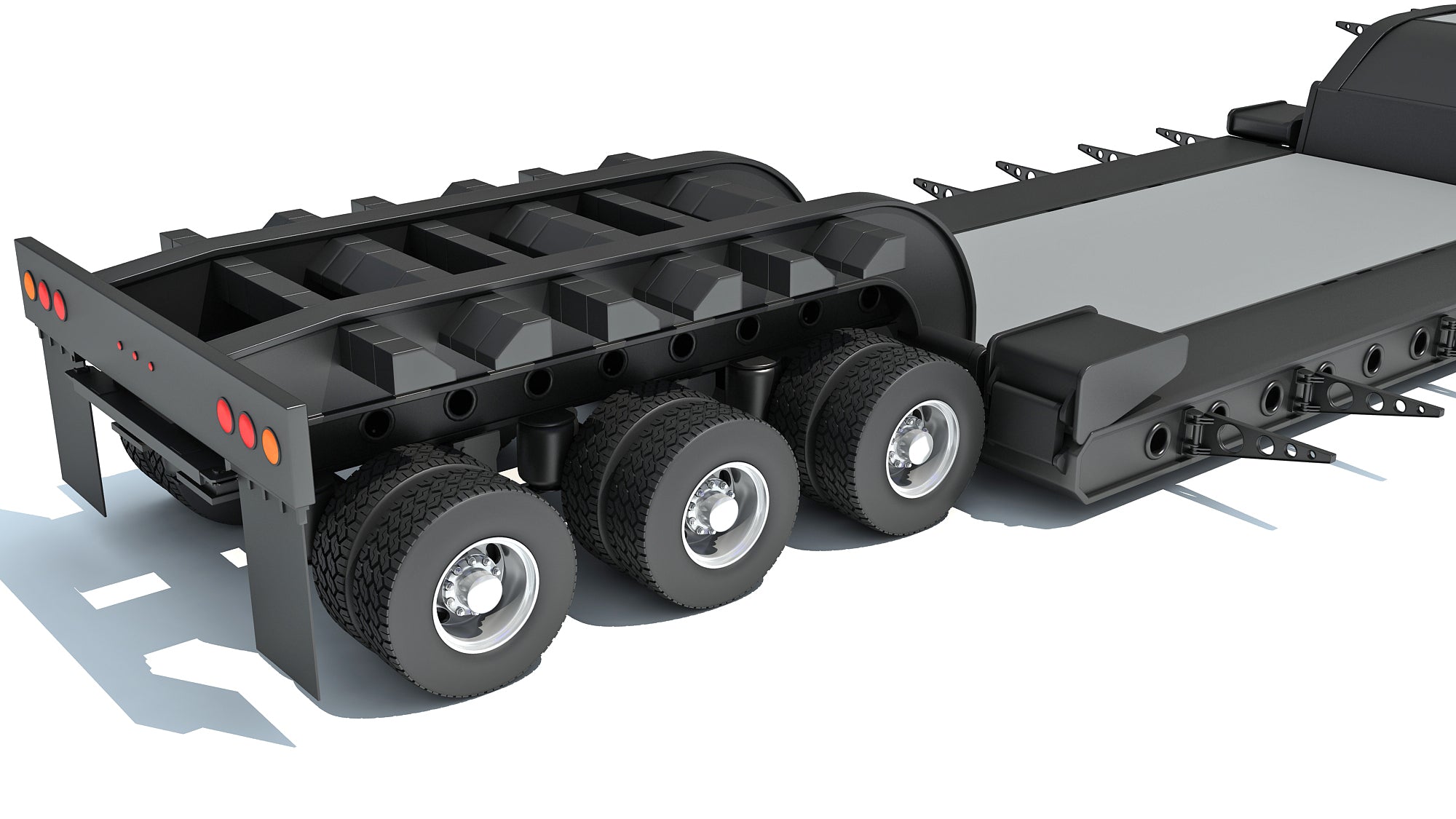 Lowboy Truck International Lonestar
