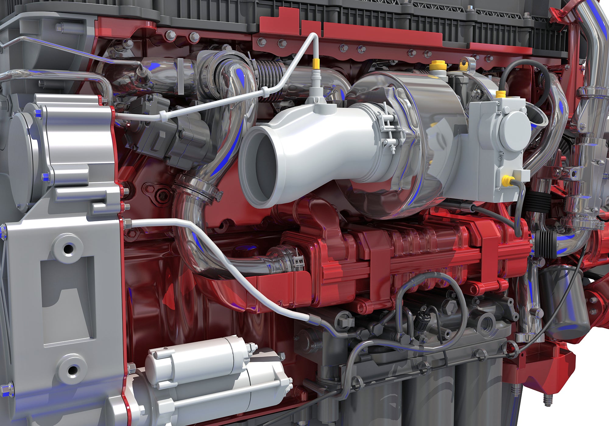 Mack MP8 Truck Engine