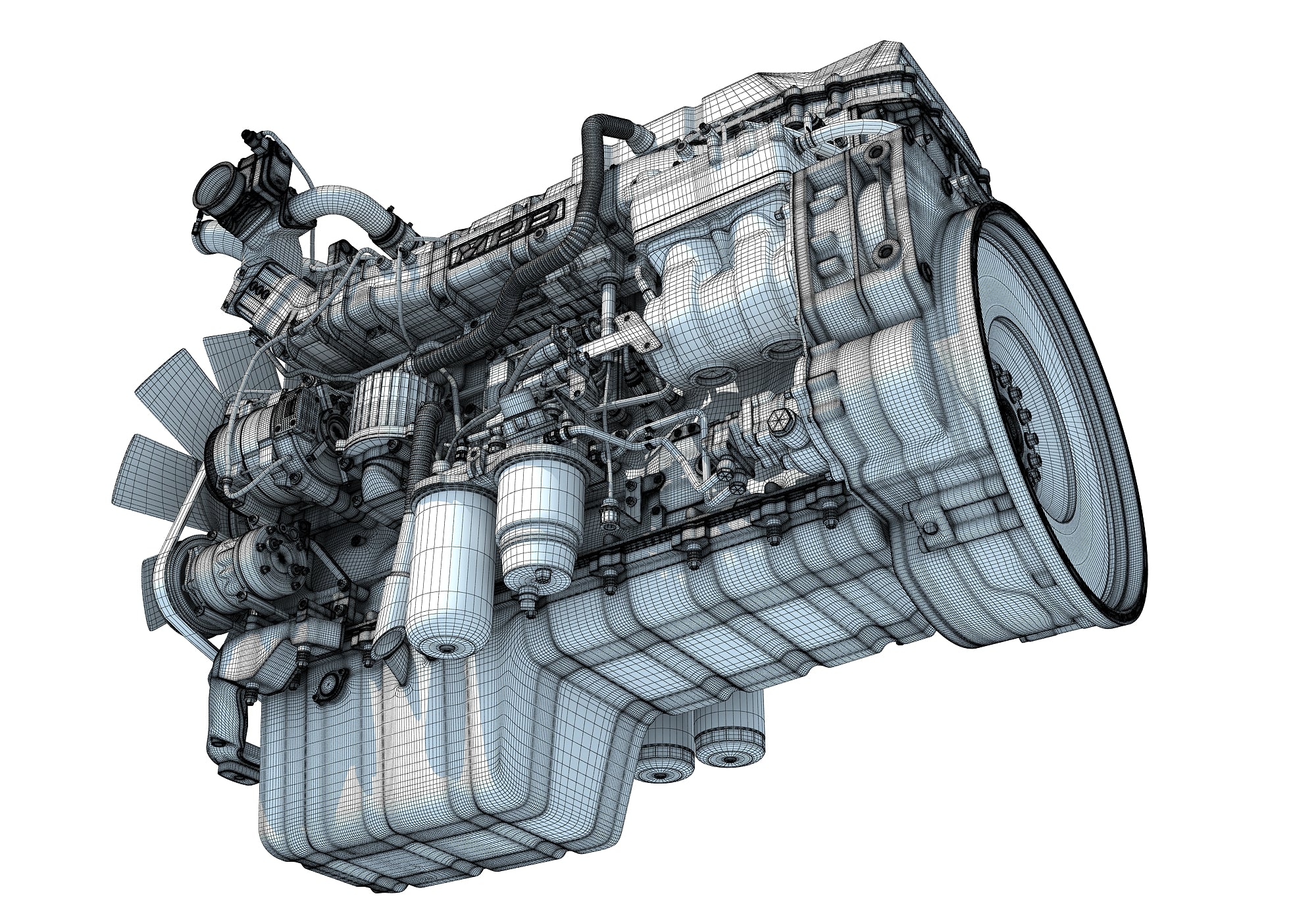 Mack MP8 Truck Engine