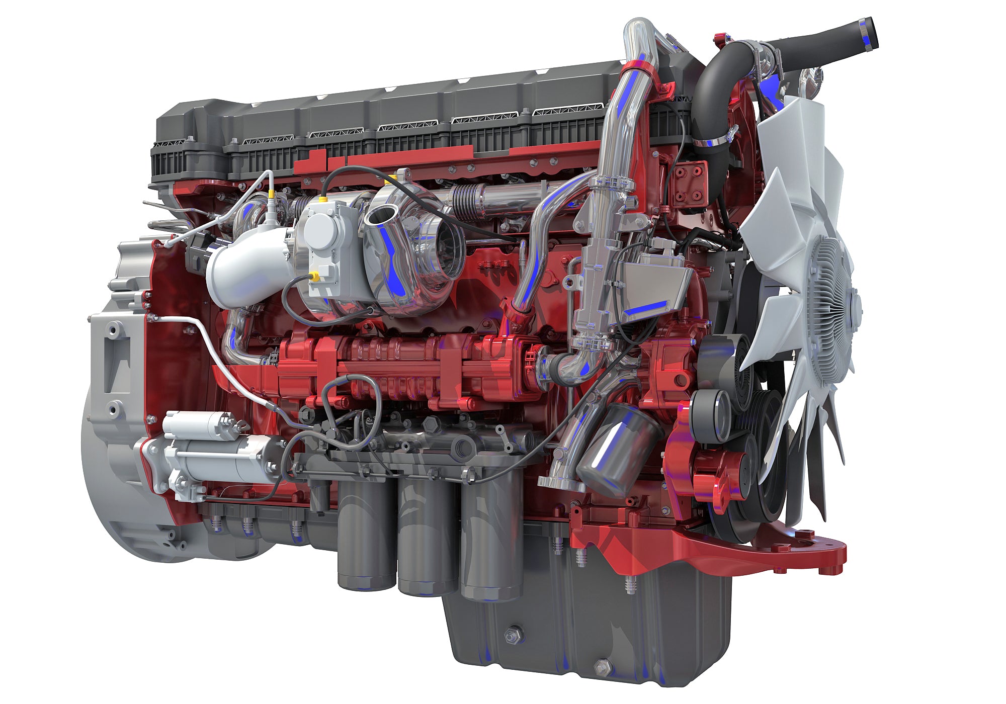 Mack MP8 Truck Engine