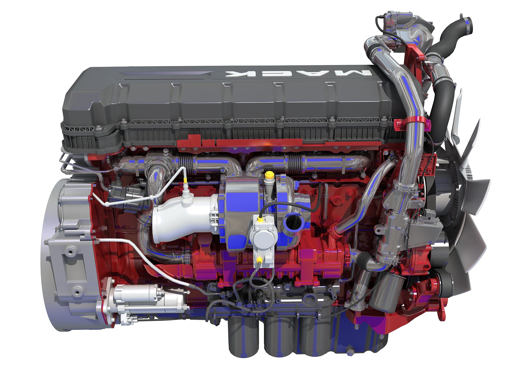 Mack MP8 Truck Engine