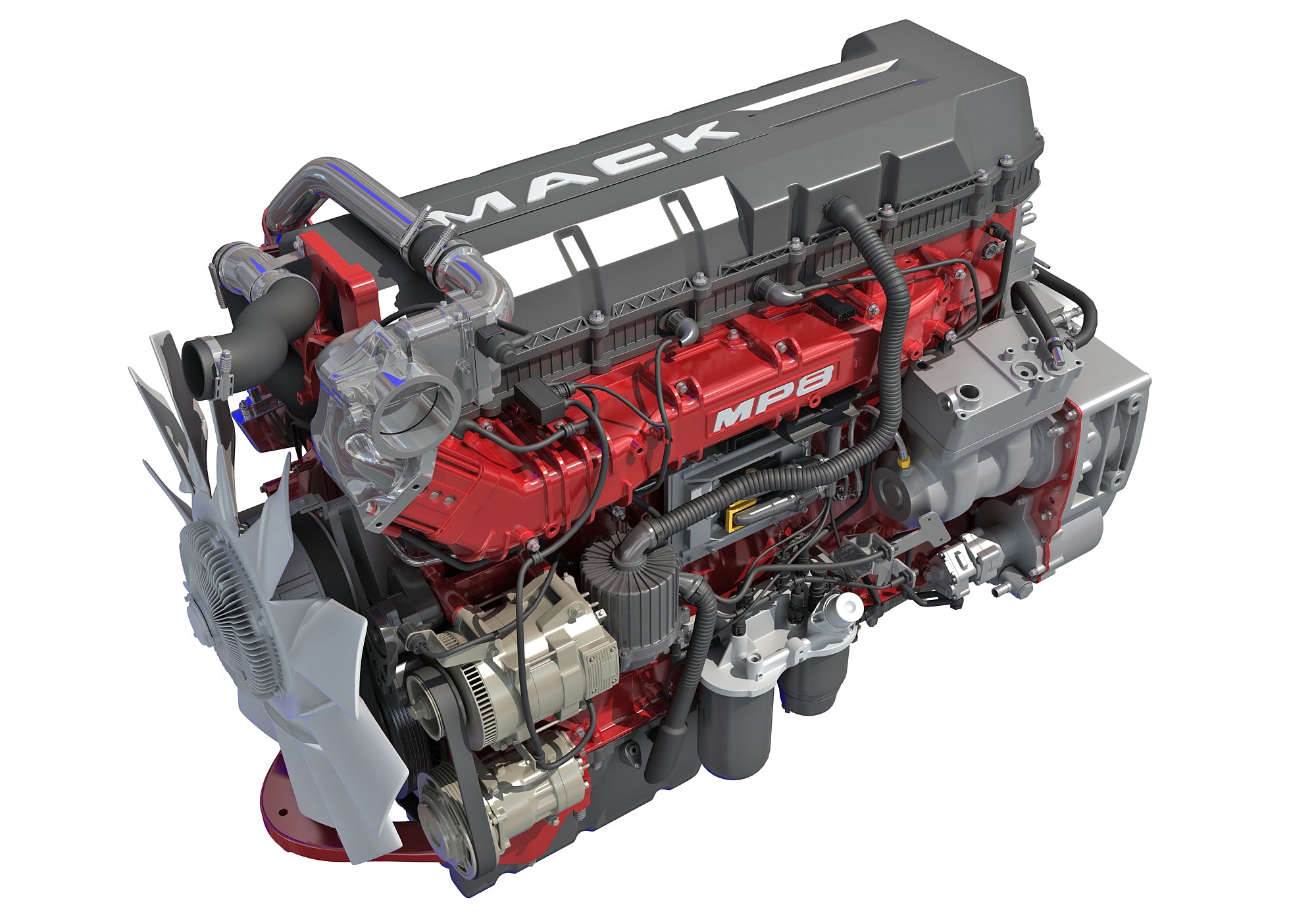 Mack MP8 Truck Engine