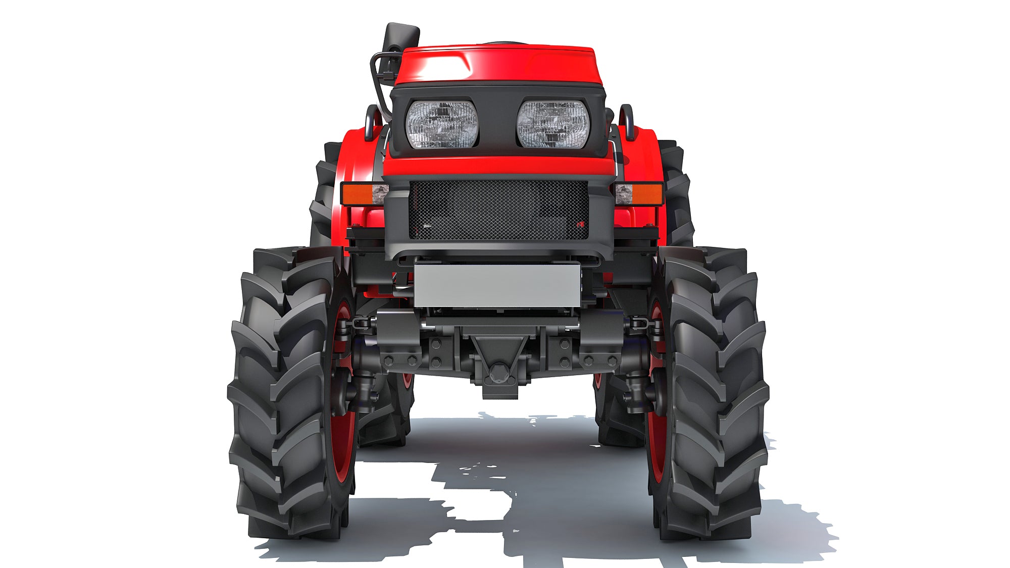 Mahindra Tractor 3D Model