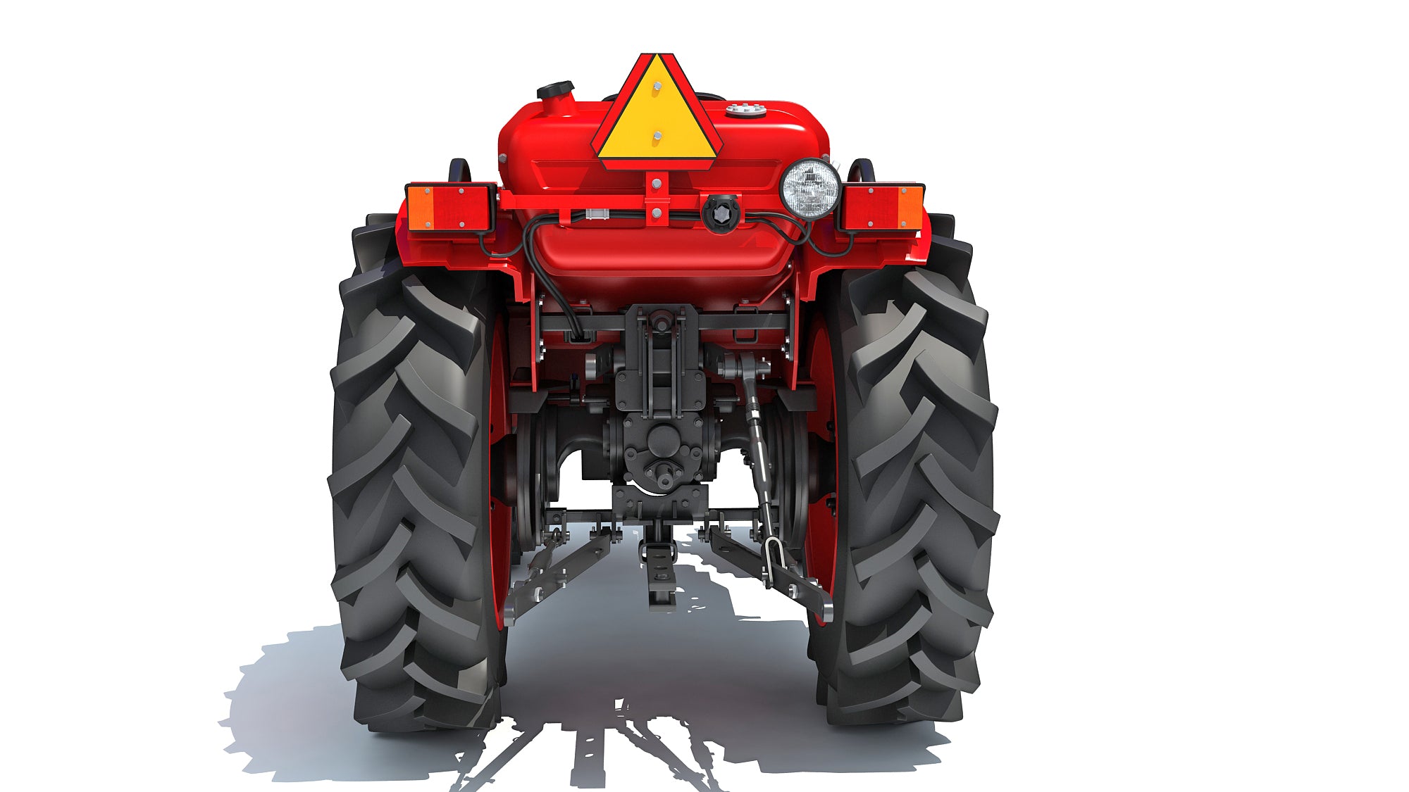 Mahindra Tractor 3D Model