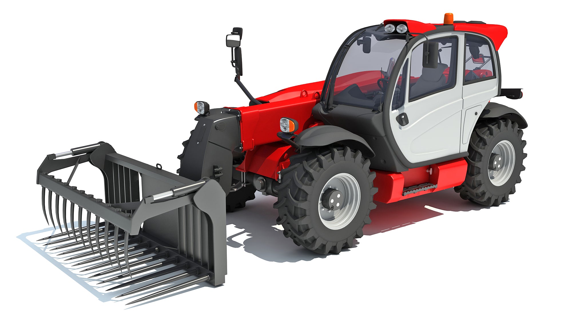 3D Manitou Telehandler