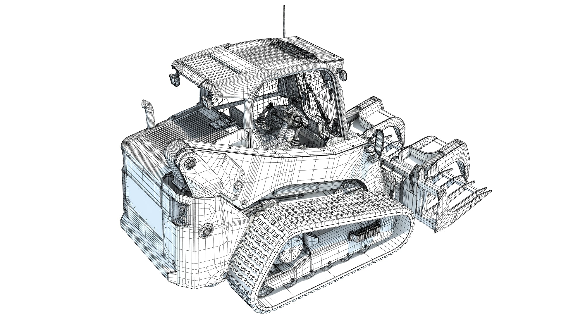 Manure Fork Skid Steer Loader