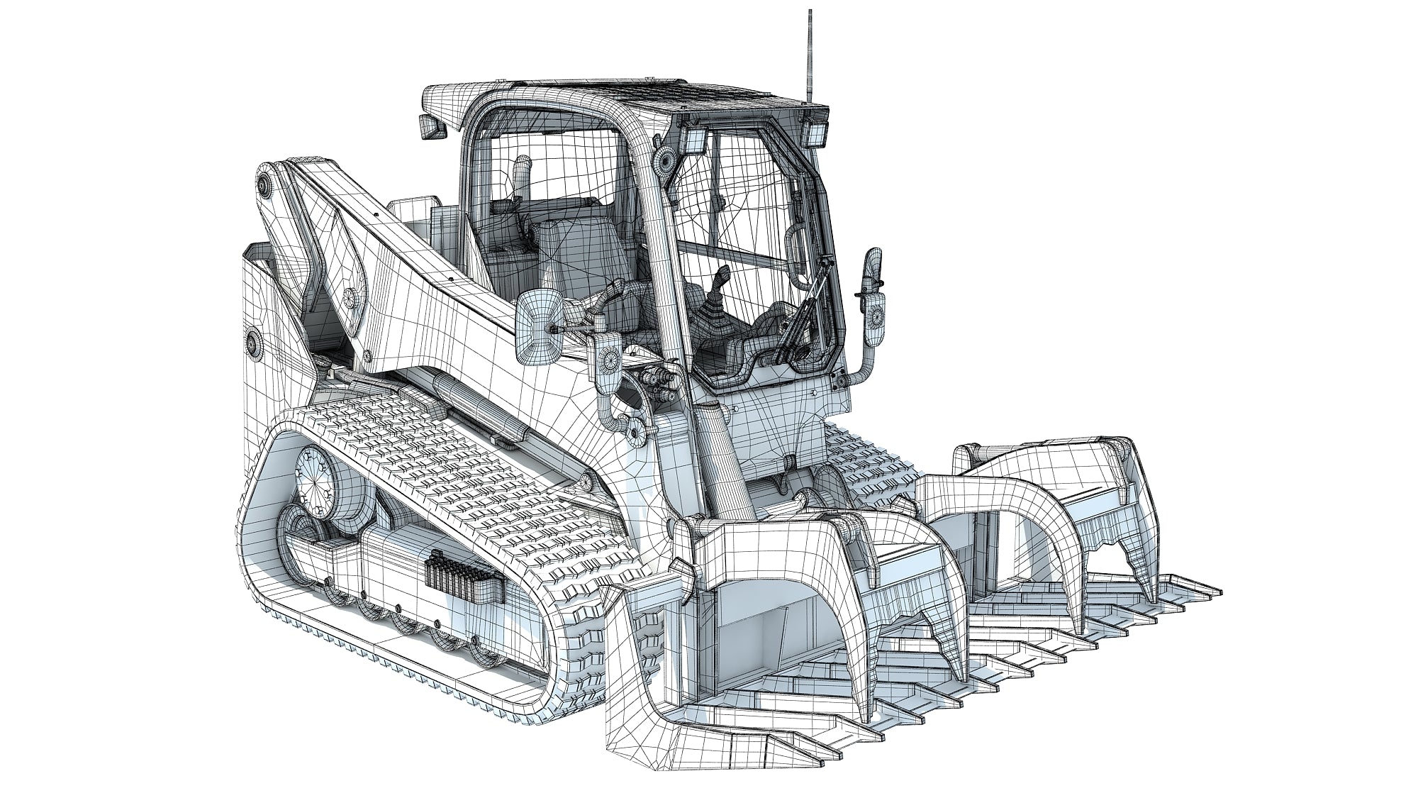 Manure Fork Skid Steer Loader