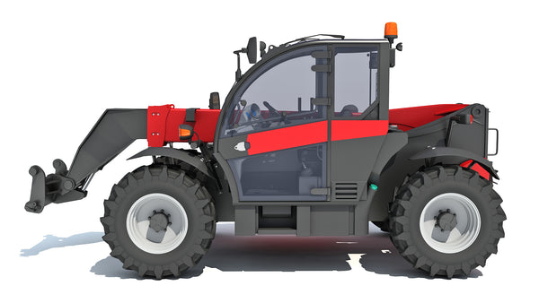 Massey Telescopic TeleHandler – 3D Horse