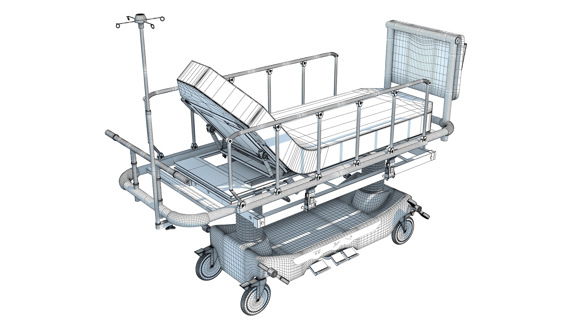 Medical Stretcher Trolley