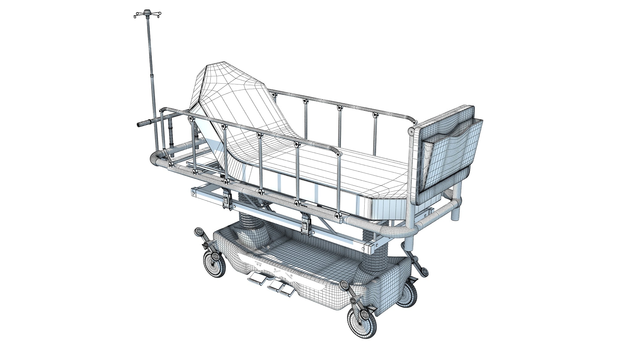 Medical Stretcher Trolley