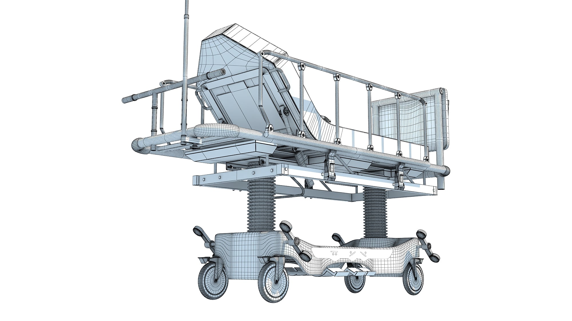 Medical Stretcher Trolley