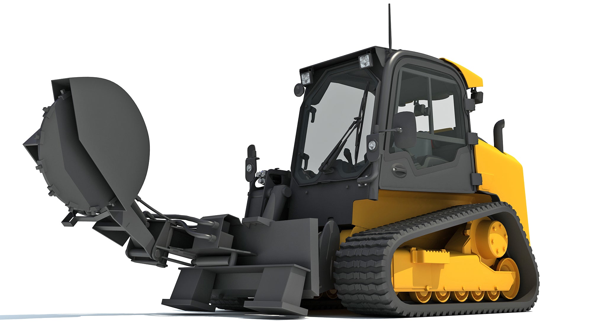 Skid Steer Stump Grinder Cutter