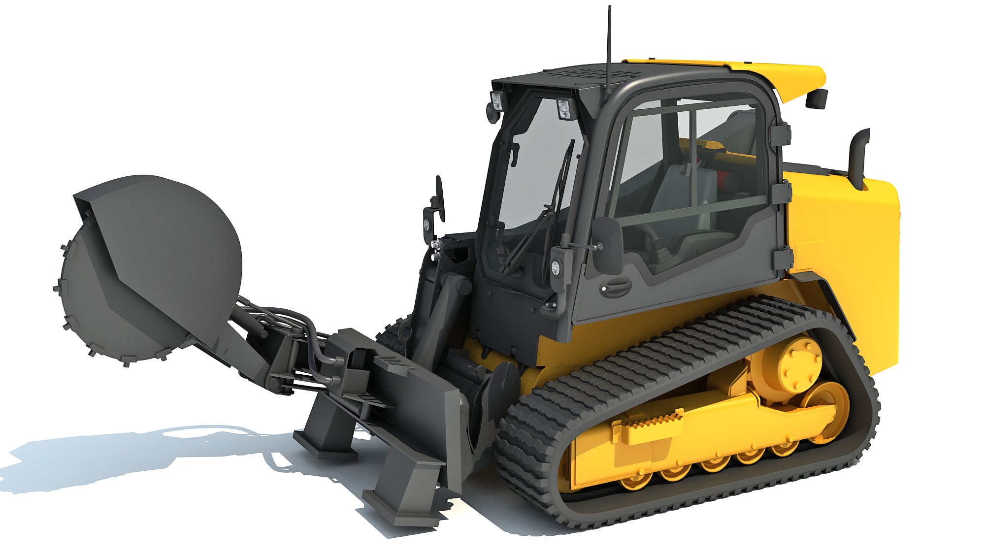 Skid Steer Stump Grinder Cutter