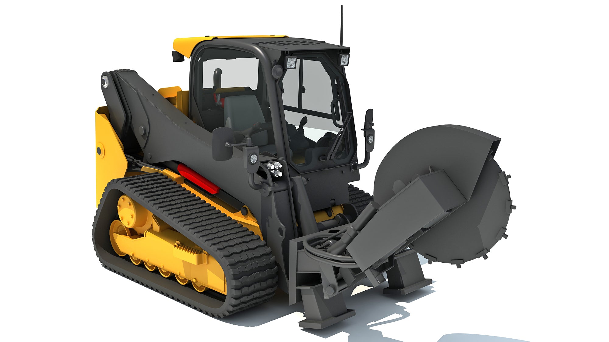 Skid Steer Stump Grinder Cutter