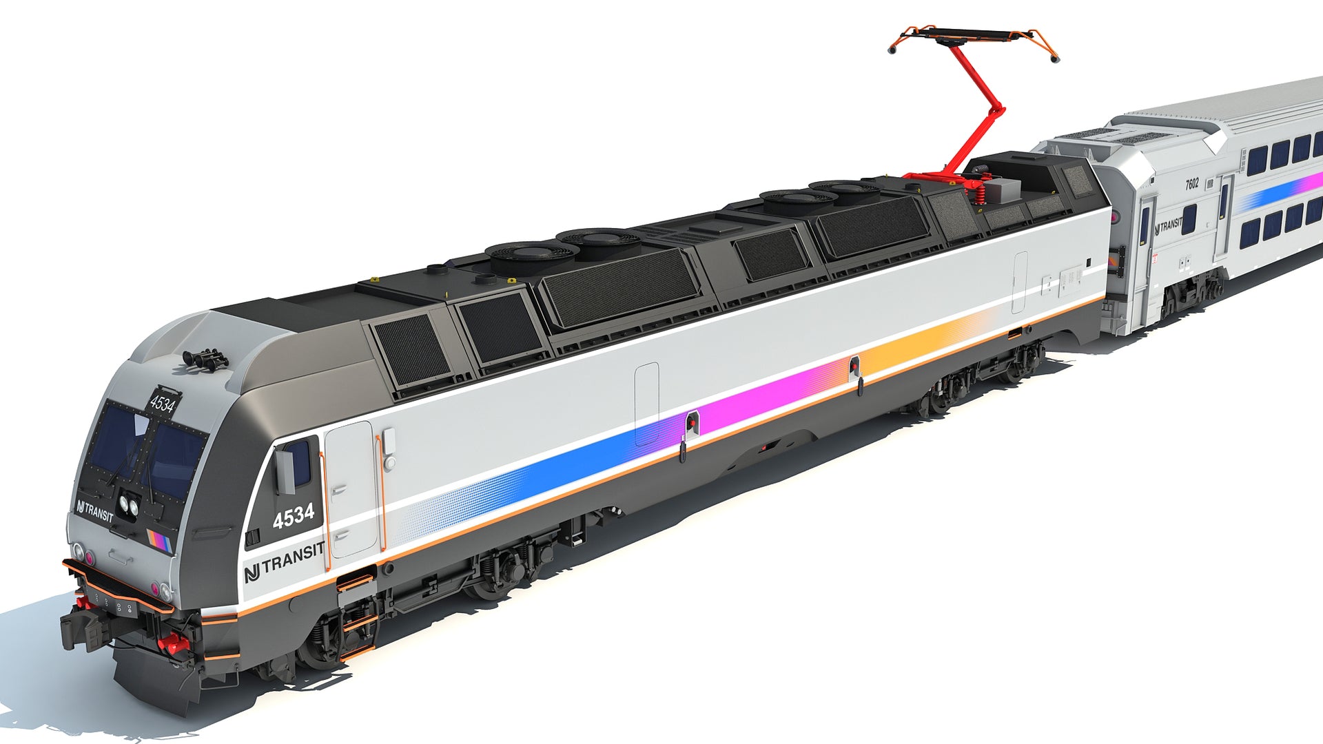 NJ New Jersey Transit Train