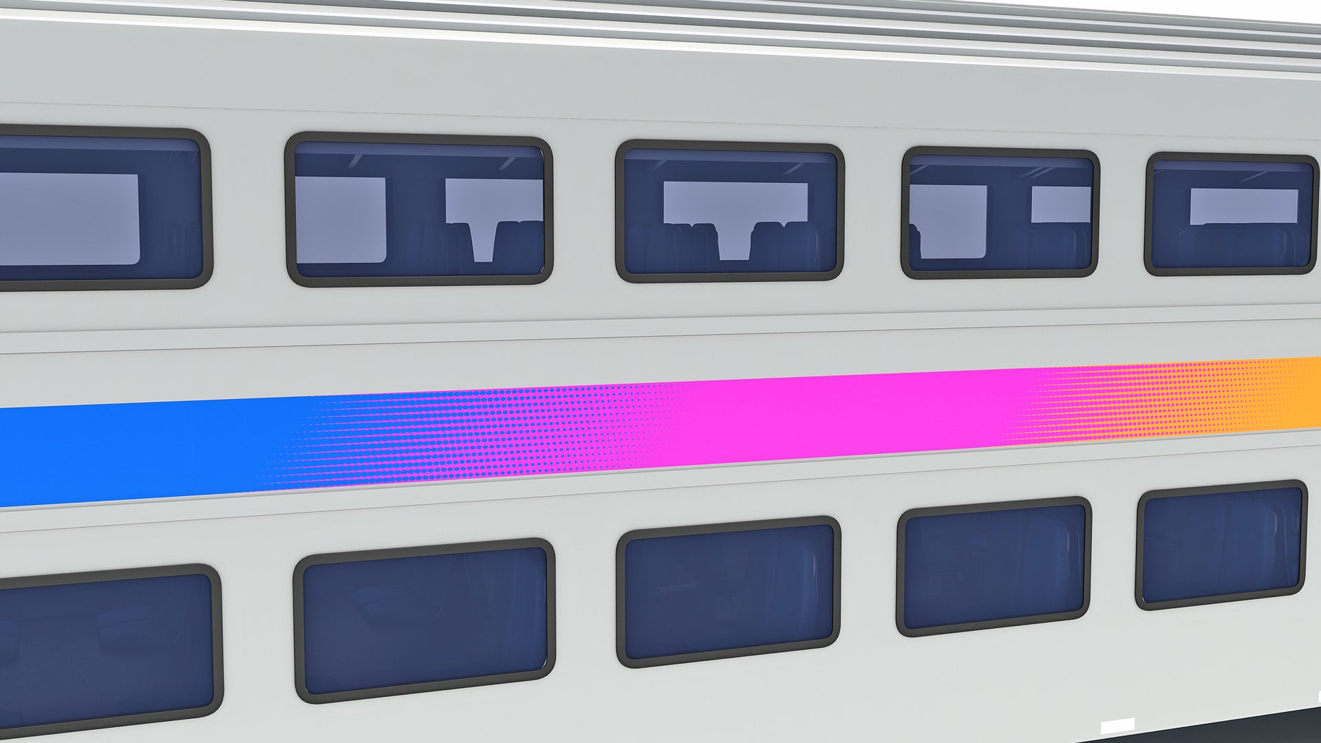 NJ New Jersey Transit Train