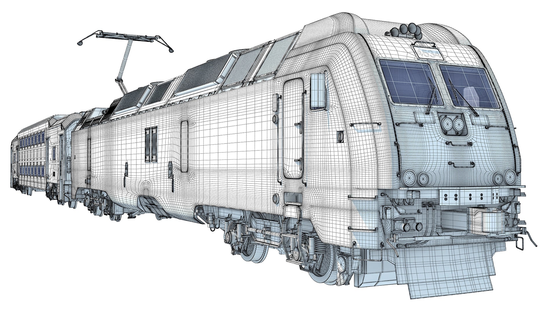 NJ New Jersey Transit Train