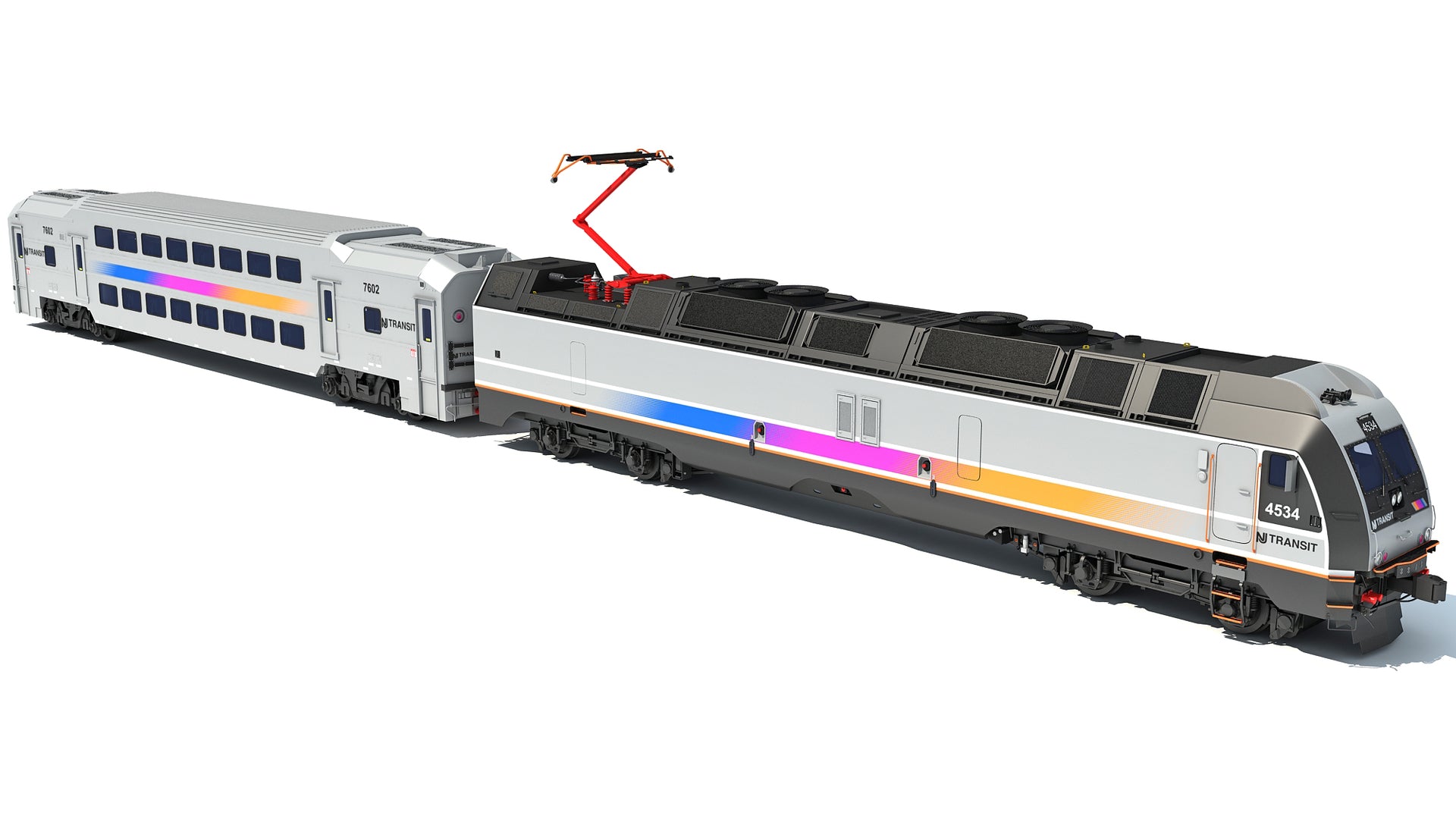 NJ New Jersey Transit Train
