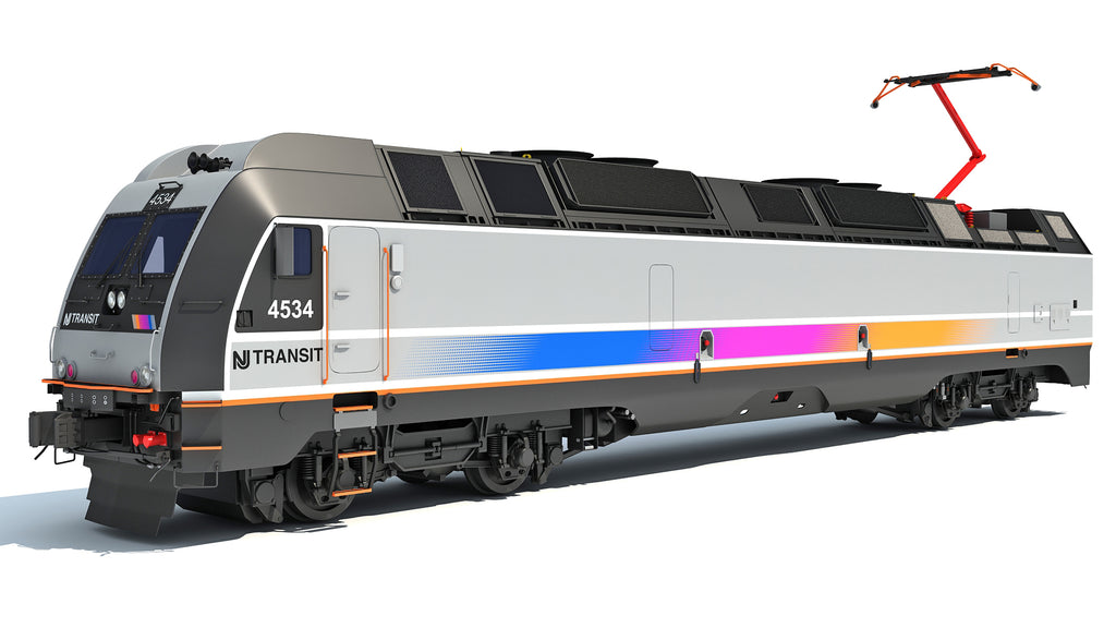 NJ Transit Locomotive Train
