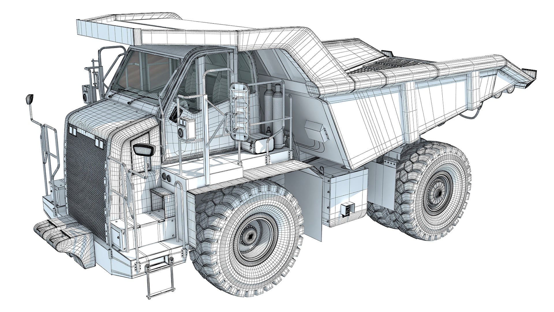 Off Highway Mining Dump Truck