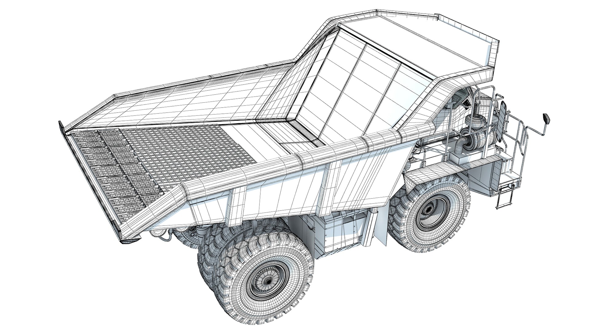 Off Highway Mining Dump Truck