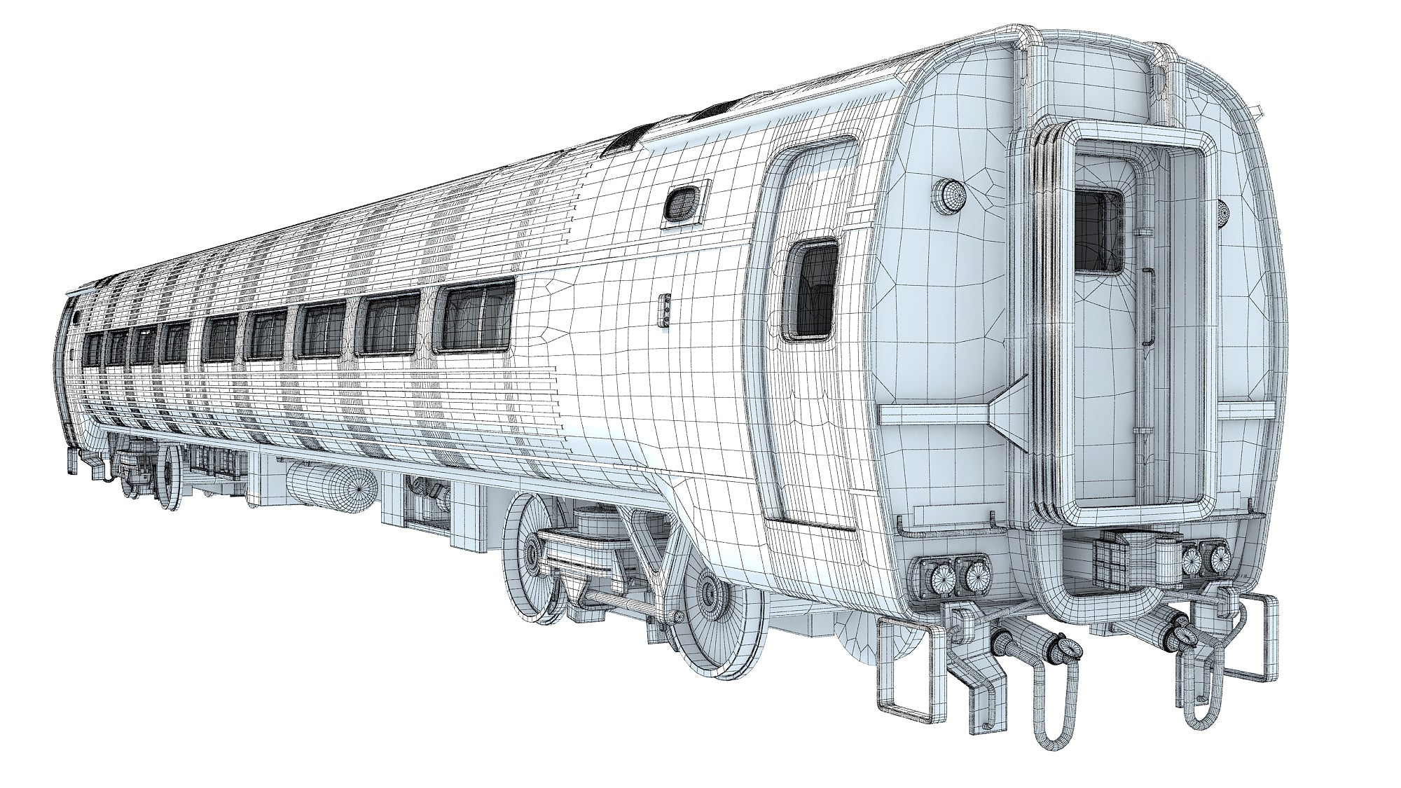 Passenger Train Car