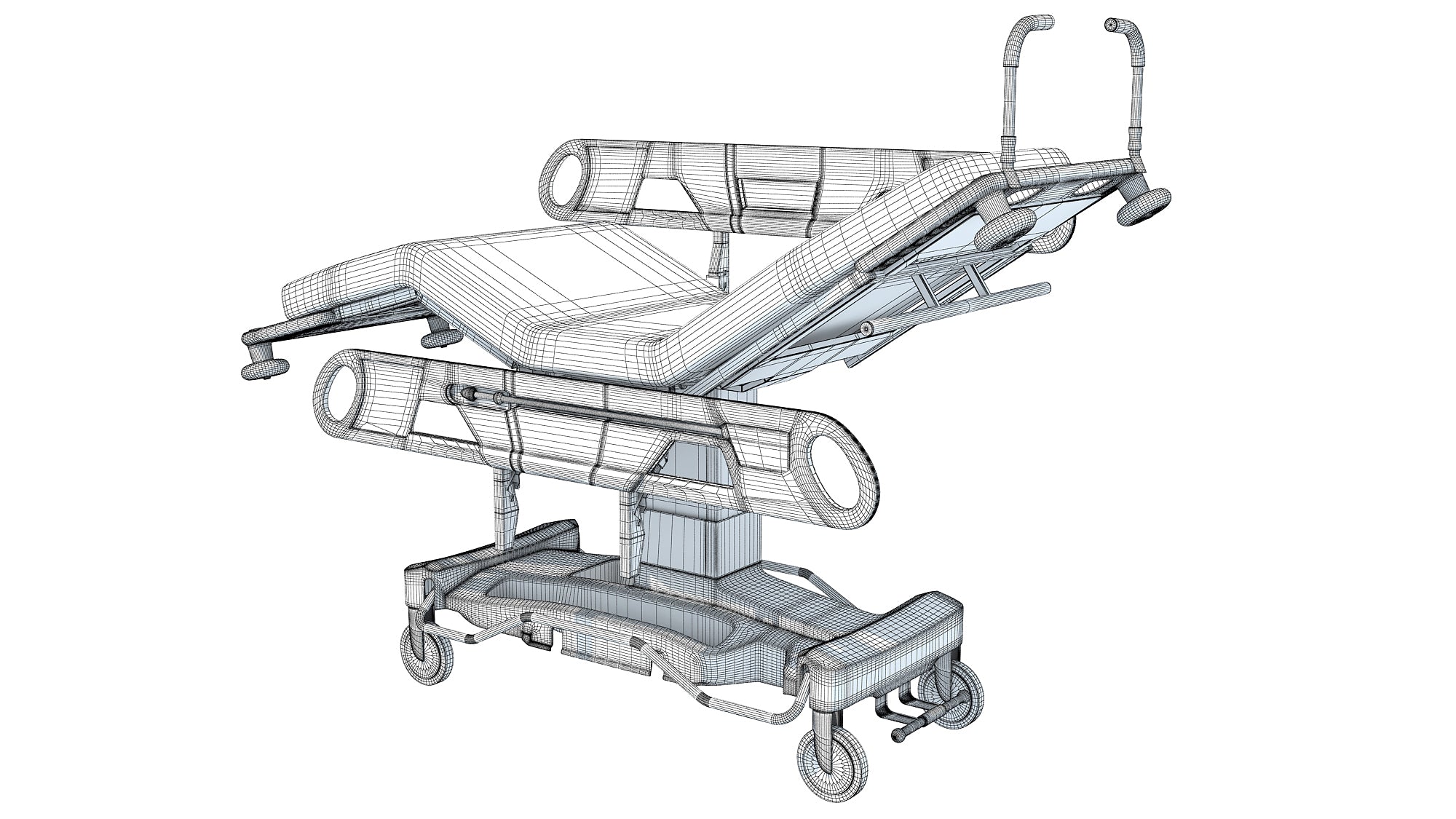 Patient Transfer Stretcher Trolley