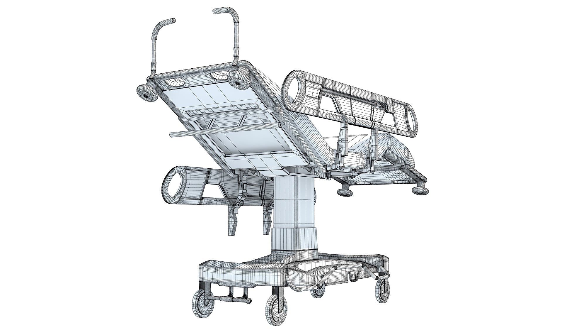 Patient Transfer Stretcher Trolley