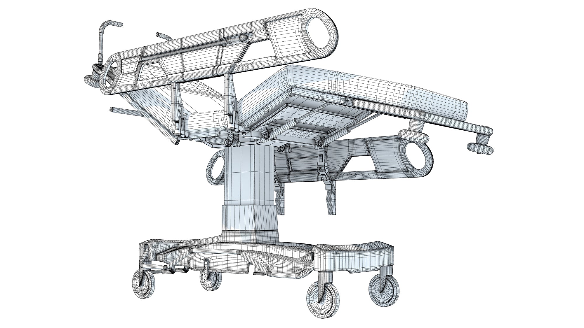 Patient Transfer Stretcher Trolley